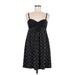 BCBGMAXAZRIA Casual Dress - A-Line Sweetheart Sleeveless: Black Dresses - Women's Size 8