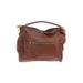 Vince Camuto Leather Hobo Bag: Pebbled Brown Print Bags