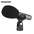 TAKSTAR Microphone à condensateur CM-60 XLR Micro cardioïde pour Studio Static Broadcasting Stage