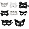 per maschera pizzo per gatti maschere per feste Halloween maschera pizzo mascherata sexy pizzo viso