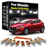 BADEYA 8Pcs LED interni Reading Dome Trunk Light per Mazda 2 Mazda2 2015 2016 2017 2018 2019 2020