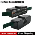 Per Roomba Batteria 14.4V 6.4Ah Batteria Ricaricabile Per iRobot Roomba 500 600 700 800 900 595 620 650 780 Batteria per Aspirapolvere