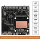 N100/i3-N305 6 Bays NAS Motherboard 4x 2.5GNetwork Card 6x SATA3.0 2x M.2 NVMe DDR5 17x17 Mini ITX