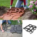 1pcs DIY Plastic Paving Mold Paving Pavement Concrete Molds Stepping Stone Paver Walk Way Cement