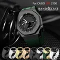 Gen4 Casioak Modification for G Shock GA2100 GAB2100 Mod Kit Stainless Steel Metal Case Bezel Frame