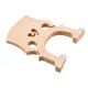 1pc 1/8 3/4 4/4 Replacement Part 3/4 Maple Bridge for Double Bass Contrabass Upright Bass