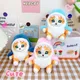 Cute Shark Cat Plush Toy Cartoon Kitty Pendant Soft Stuffed Doll Keychain Car Key Ring Backpack Bag