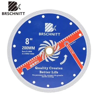 BRSCHNITT Tile Cutting Disc Professional Diamond Cutting Disc Saw Blade Granite Concrete Marble Porcelain Saw Blade