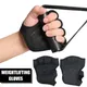 Gym Fitness Heavyweight Training Weightlifting Gloves Men Women Wristbands Non-Slip Half Finger Body