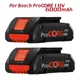 Upgraded 18V 5.0Ah 6.0Ah Li-ion Battery for Procore 1600A016GB Bosch 18 Volt Max Cordless Power