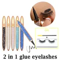 2022 Self Adhesive Lashes Eyeliner 2 In 1 Magic Lash Liner Glue Waterproof Quick Drying Eyelashes
