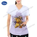 Disney Pocket scollo a v Comfort abbigliamento donna per donna t-shirt da donna maglietta carina Y2k