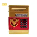 Electronic Piggy Bank Automatic Mini Atm Saving Money Box Pretend Play Coins Cash Deposit Password