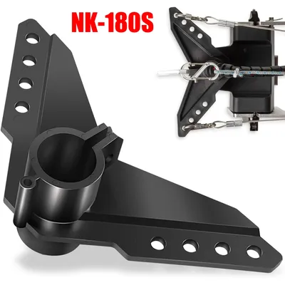 MX Newport Steering Triangle for NK-180S Brushless Kayak Motor Kayak Trolling Motors and Other Auxiliary Motors Black