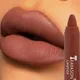 1pc Velvet Matte Lipstick Long Lasting Color Rendering Non-stick Cup Lip Glaze Lips Liner Pencil