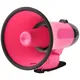 25 Watt Compact Megaphone Speaker PA Bullhorn - With Built-In Siren Voice Recorder Bottle Opener