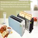 4 Slice Toaster White Multifunction Breakfast Machine Home Breakfast Machine Toaster Sandwich