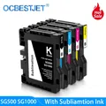 Compatible Ink Cartridge For SAWGRASS SG500 SG1000 Printer With Chip With Subliamtion Ink For Ricoh
