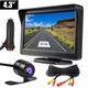 4.3Inch Car Reverse Monitor Rear View Camera Backup Camera Kit Car Monitor Display Parking System