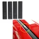 4/8PCs Roof Rail Clip Rack Moulding Cover Replacement Black Car Styling Auto Roof Seal Cover For