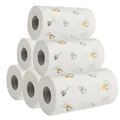 Food Grade Kitchen Towel Super Absorbent Kitchen Paper Towel Roll Food Grade Dual Use Dishwashing