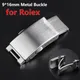 For Rolex Watch Band Luxury Metal Buckle 9×16mm Solid Stainless Steel Clasp for Submariner