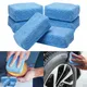5PCS Car Cleaning Sponge Cloths Car Cleaning Cloths Car Wax Polishing Pad Car Detailing Microfiber