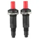 LPG NG Compatible Gas Heater Outlet Piezo Plug Button Ceramic 9cm Long with 2 6cm Diameter Pack of 2