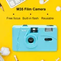 35mm M35 Reusable Film Camera Non-Disposable Retro Film Machine Manual Vintage Portable Film Camera