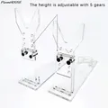 Transparent acrylic display stand height adjustable toy display stand storage stand