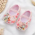 Arcobaleno infradito ragazzi neonate scarpe morbide camminatori scarpe fiori colorati scarpe da