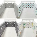 130*30 cm Baby Crib Bumpers in the Crib Set for Newborns Cotton Printed Cot Protector For Baby Set