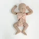 18inch 45cm Bebe Reborn Pascale Blank Kit Soft Vinyl Dolls Accessories Diy Toy Doll Parts