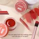 Mousse Lip Glaze Moisturizing Canned Lip Tint Mud 4 Colors Cosmetics Velvet Matte Lipstick Soft Mist