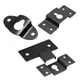 Metal Speaker Brackets Stand Black Wall Mount Iron Hook Hanger Plate for Speaker Surround Sound