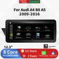 Lettore Radio multimediale per auto da 12.3 "per Audi A4 B8 A5 2009-2016 WIFI BT SIM GPS USB