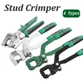 Metal Stud Crimper Aluminum Alloy Punch Lock Crimper Stud Crimper Pliers Drywall Tools Professional