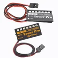 4.8-6V,6.6-7.4V 7 LED TOWER-PRO Ricevitore Display di alimentazione elettrica Modello RC Indicatore di tensione della batteria Auto Auto