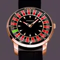 PINDU Design New Mechanical Watch NH35 Rotating Dial Las Vegas Roulette Desktop Theme Automatic