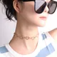 1PC Women'S Simplicity Creative Party Jewelry Gifts New Hollow Out Korean Sweet Love Heart Neck