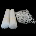 50 Pcs 40 cm White PVC Rods with Cup Transparent Plastic Balloons Holder Sticks Birthday Wedding