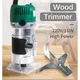 Wood Router Tool Combo Kit Electric Woodworking Machines Power Carpentry Manual Trimmer Tools With