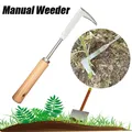 Garden Weeding Tool Weeding Puller L-shaped Manual Crack Weeder Weed Extractor Removal Agricultural