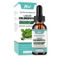 Organic Chlorophyll Liquid Drops - Natural Concentrate Energy Boost Fast Absorbing Liquid