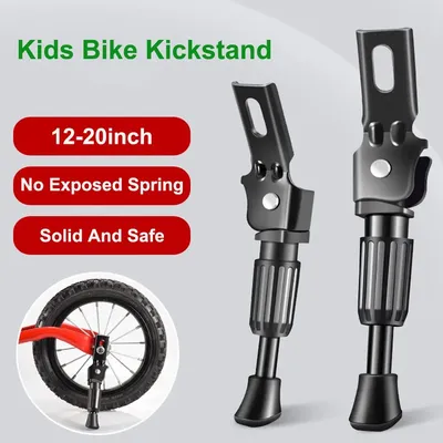 Kids Bike Kickstand Non-Slip Suitable for 12 14 16 18 20 inches Road Bike/Mountain Bike/Folding Bike
