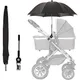 Baby Stroller Parasol Sun Shade Waterproof Universal Umbrella with Clamp 360 Degree Adjustable UV