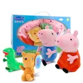 19/30CM Peppa Pig Plush Dolls Anime Figure George Teddy Bear Mr Dinosaur PP Cotton Stuffed Toys