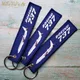 MiFaViPa 3 PC Navy Blue Key Chain Boeing 737 Airplane Keychain Fashion Trinket Flight Crew Pilot