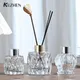 50/100ml Diffuser Bottles Glass Empty Essential Oil Bottle Fragrance Container Transparent
