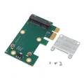 B0KA MINI PCIE to PCI-E Wireless Card PCI- for EXPRESS WIFI Adapter Green Edition Riser Card Iron